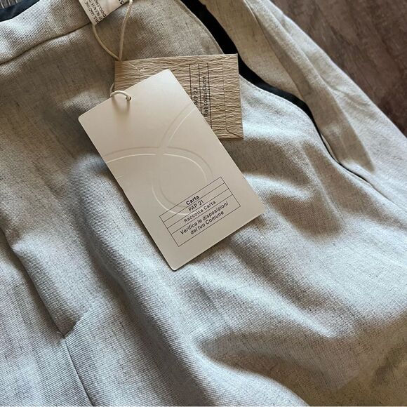 Stylish Gray Trousers by MOTF wide leg stretch waist Large NWT - Picture 5 of 6